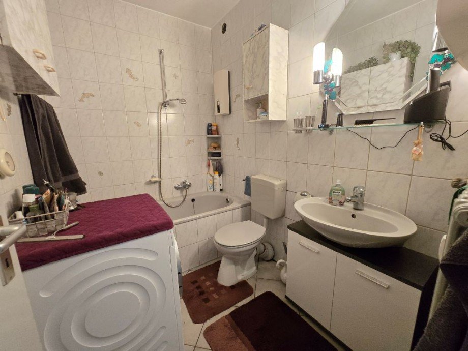 Das Badezimmer Etagenwohnung Voerde