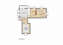 Grundriss Kellergeschoss Hier ist ein Wohnen bis ins hohe Alter m�glich! Sch�ner Bungalow mit gro�em Grundst�ck