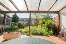 Blick von der Terrasse Sch�nes Familienheim mit Garage in beliebter Lage von H�nxe-Bruckhausen (reserviert)