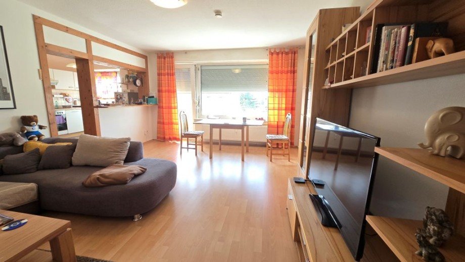 Das Wohnzimmer Etagenwohnung Voerde