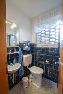 Das G�ste WC Hier ist ein Wohnen bis ins hohe Alter m�glich! Sch�ner Bungalow mit gro�em Grundst�ck